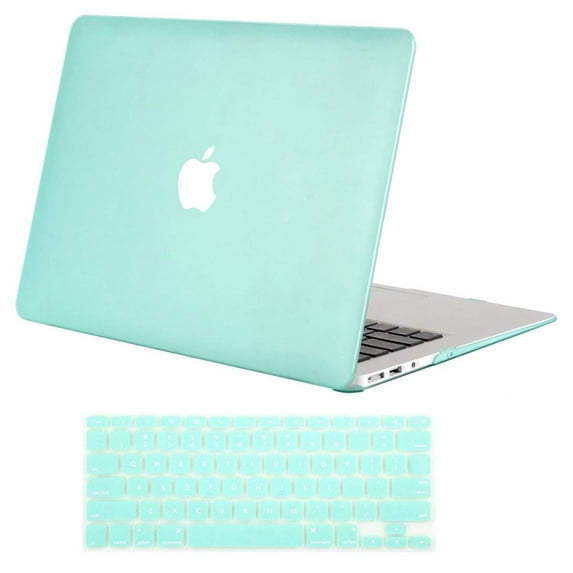 Mosiso Laptop Case Cover for MacBook Air 13'' Model Number A1369 & A1466 2010-2017 Year,Mint Green