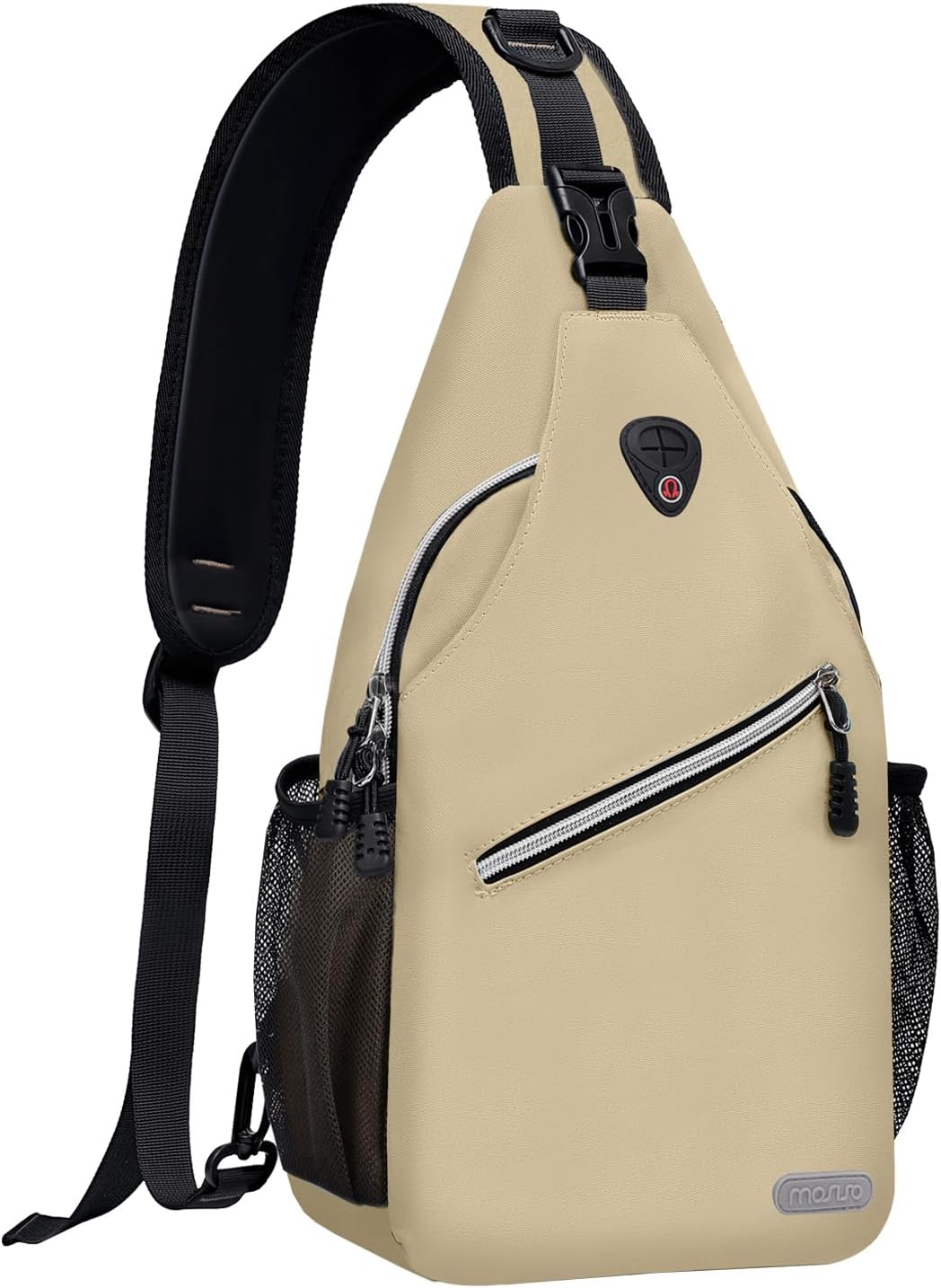 MOSISO Sling Backpack,Travel Hiking Daypack Pattern Rope Crossbody Women Shoulder Bag For School, Flamingo P 25559258