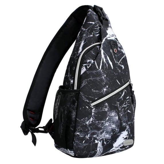 Mosiso Polyester Sling Chest Backpack for Men Women Shoulder Bags Crossbody Outdoor Sport Bag