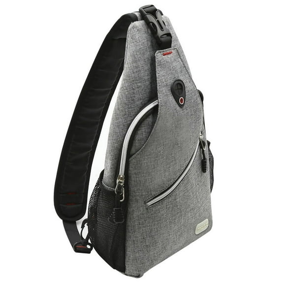 Mosiso Polyester Sling Chest Backpack for Men Women Shoulder Bags Crossbody Outdoor Sport Bag