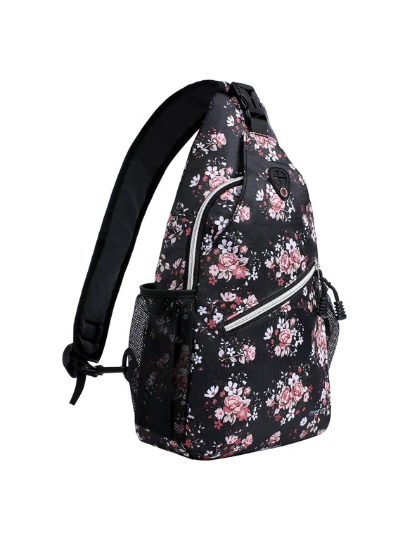 Polyester Sling Chest Backpack for Men Women Shoulder Bags Crossbody Outdoor Sport Bag