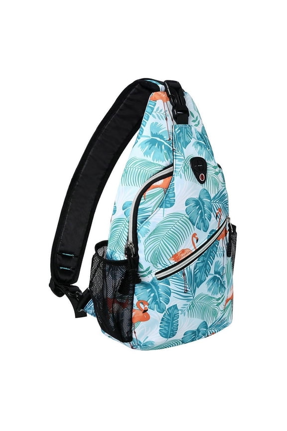 Polyester Sling Chest Backpack for Men Women Shoulder Bags Crossbody Outdoor Sport Bag