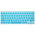 thumbnail image 1 of Mosiso Protective Keyboard Cover Skin for MacBook Air 11 Inch (Models: A1370 & A1465), Aqua Blue, 1 of 3