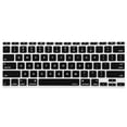 thumbnail image 1 of Mosiso Protective Keyboard Cover Skin for MacBook Air 11 Inch (Models: A1370 & A1465), Black, 1 of 4