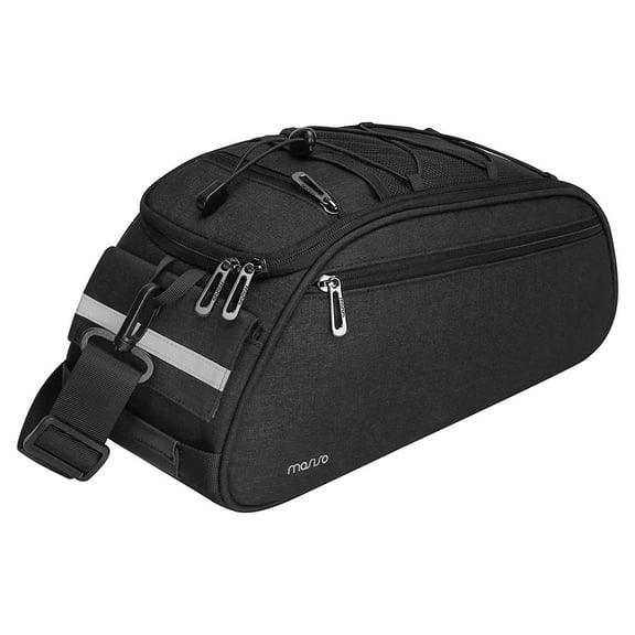 Mosiso Rear Seat Waterproof Cycling Bag 12 l, Black