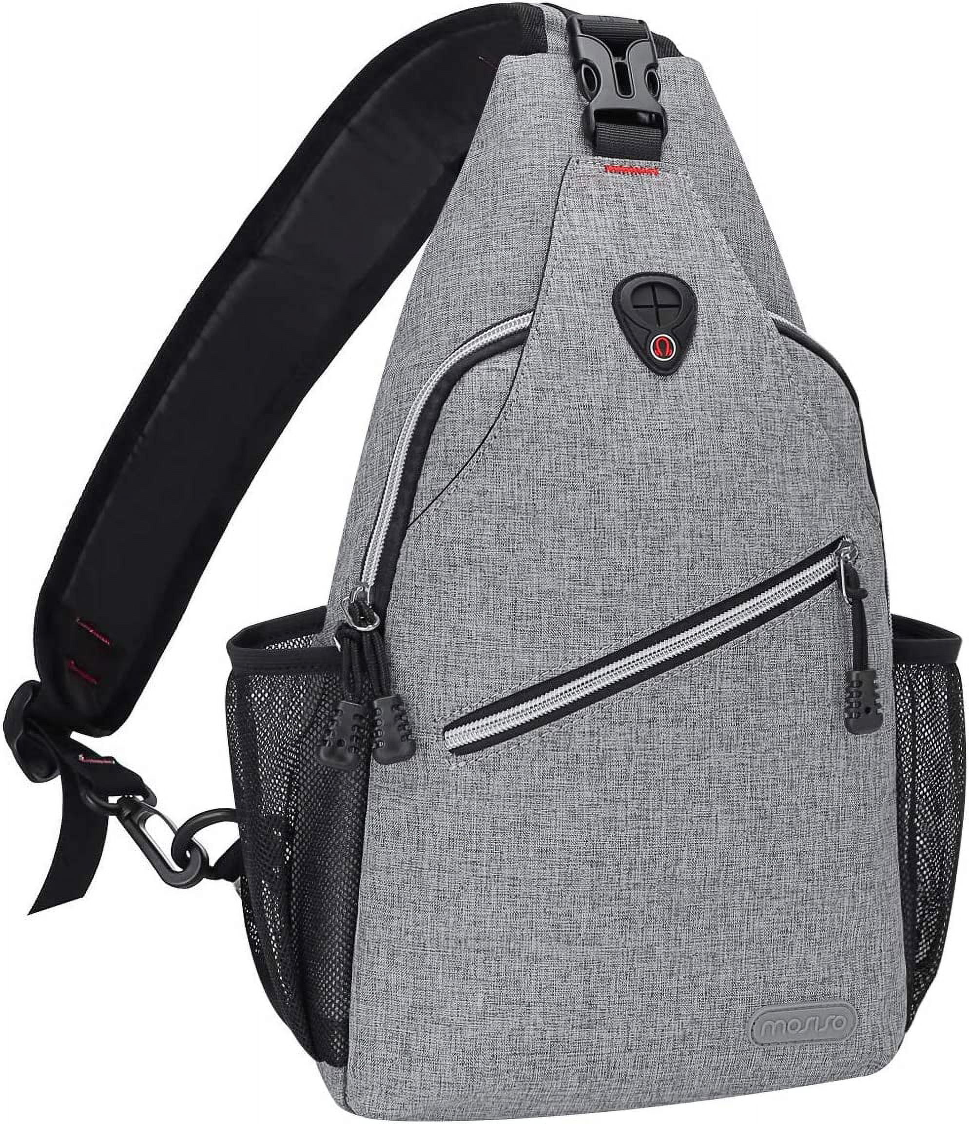Backpack With Ropes Mosiso Rope Sling Backpack (Up to 13 inch), Multipurpose Outdoor Sport ...