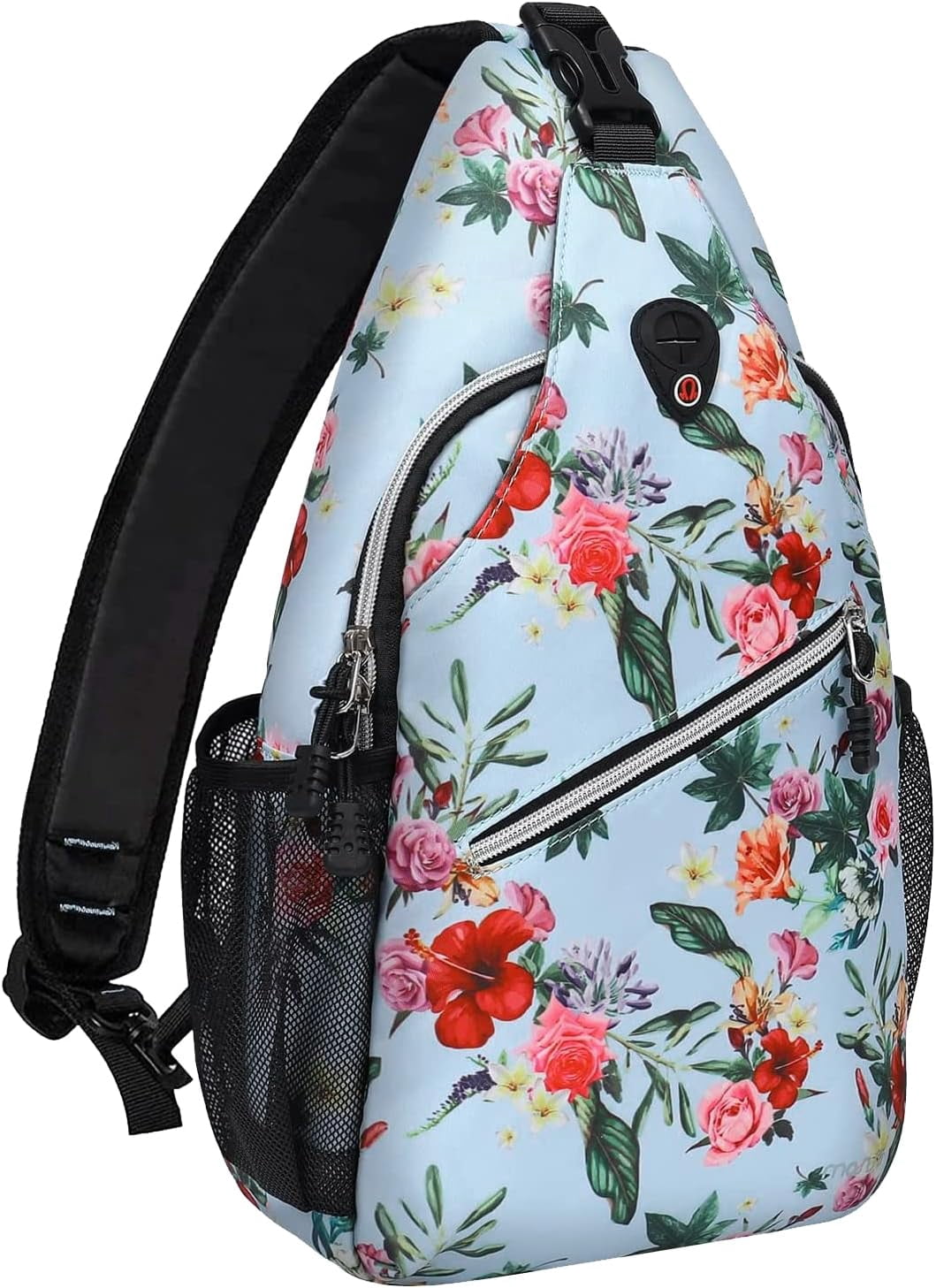 MOSISO Daisy Sprigs Sling Backpack - Crossbody Daypack For Hiking & Travel, Fits Tablets Up To 11" - View #12
