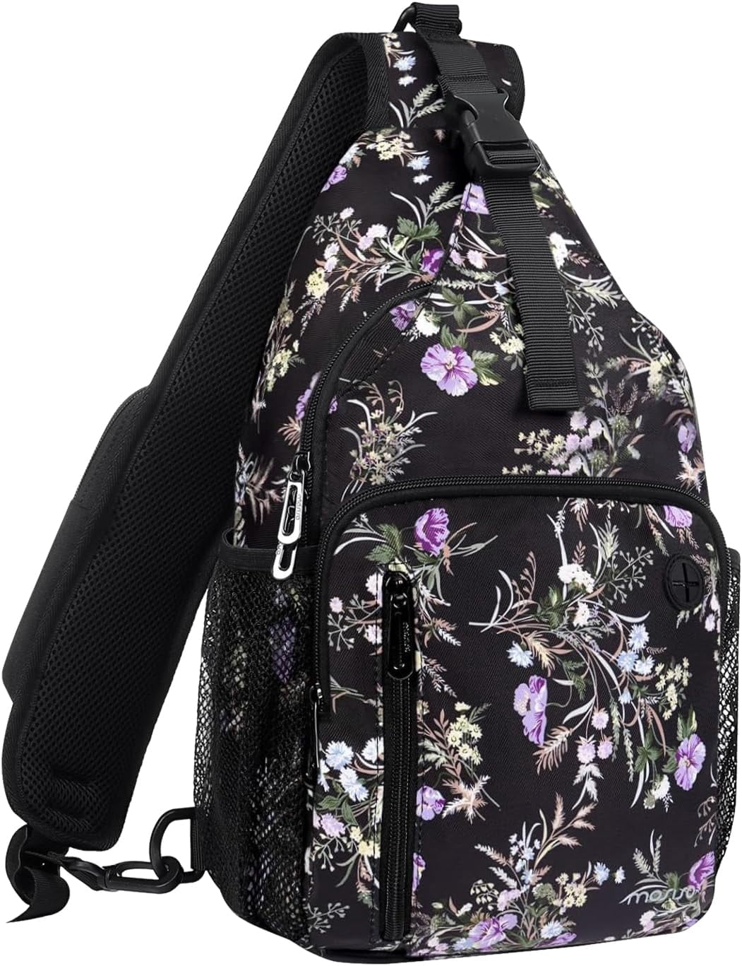 Mosiso Sling Backpack for Women Men, Chest Crossbody Shoulder Bag with ...