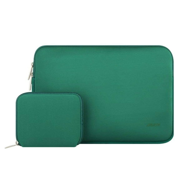 Mosiso Water Repellent Lycra Sleeve Bag Cover for 11-11.6 Inch MacBook Air/12.3 inch Microsoft Surface Pro 6/5/4/3 Laptop Sleeve Case,Peacock Green