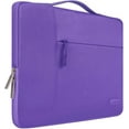 thumbnail image 1 of Mosiso for Macbook Air/Pro 13.3" Laptop Sleeve Briefcase Handbag Multifunctional Polyester Carrying Pouch Zipper Notebook Computer Bag, Ultra Violet, 1 of 5