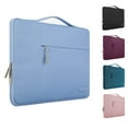 thumbnail image 1 of Mosiso for Macbook Air/Pro 13.3" Laptop Sleeve Briefcase Handbag Water Resistant Polyester Carrying Pouch Zipper Notebook Computer Bag,Serenity Blue, 1 of 7