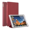 thumbnail image 1 of Mosiso for New iPad 2018/2017 9.7 Inch Slim Lightweight Smart Shell Cover Auto Sleep/Wake Protect Case, Silky Red, 1 of 4
