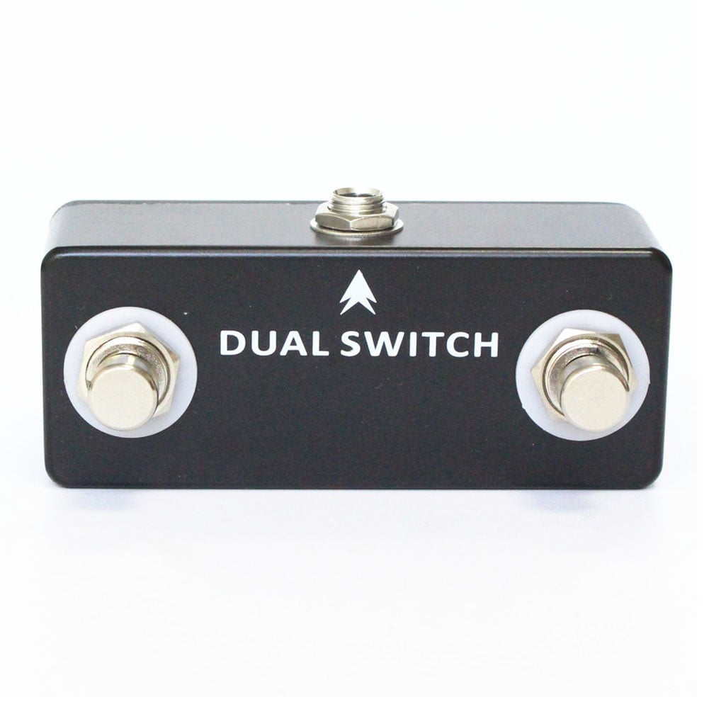 Mosky Dual Switch Guitar Effect Pedal Footswitch True Bypass Full Metal ...
