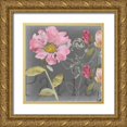 thumbnail image 1 of Mosley, Kiana 15x15 Gold Ornate Wood Framed with Double Matting Museum Art Print Titled - Joie de Vivre I, 1 of 4