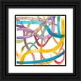 thumbnail image 1 of Mosley, Kiana 20x20 Black Ornate Wood Framed with Double Matting Museum Art Print Titled - The Road Back to You II, 1 of 4