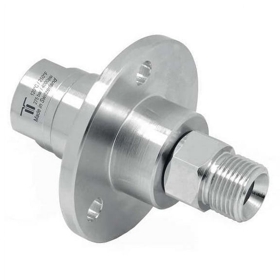 Mosmatic Rotary Union,1.49"L,Brass,RH 35.163