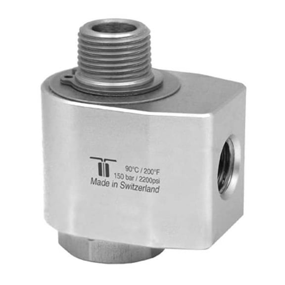 Mosmatic Rotary Union,1.77"L,Brass,RH 40.032