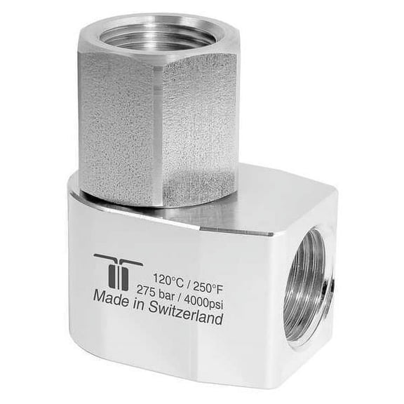 Mosmatic Rotary Union,1.77"L,Brass,RH 43.354