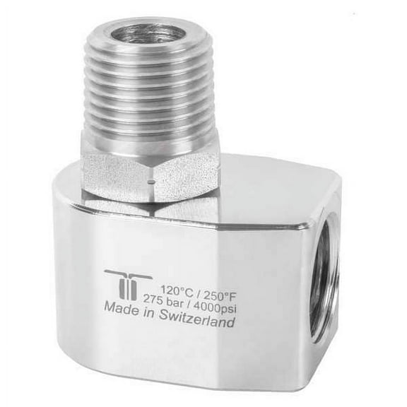 Mosmatic Rotary Union,1.77"L,Brass,RH 43.453