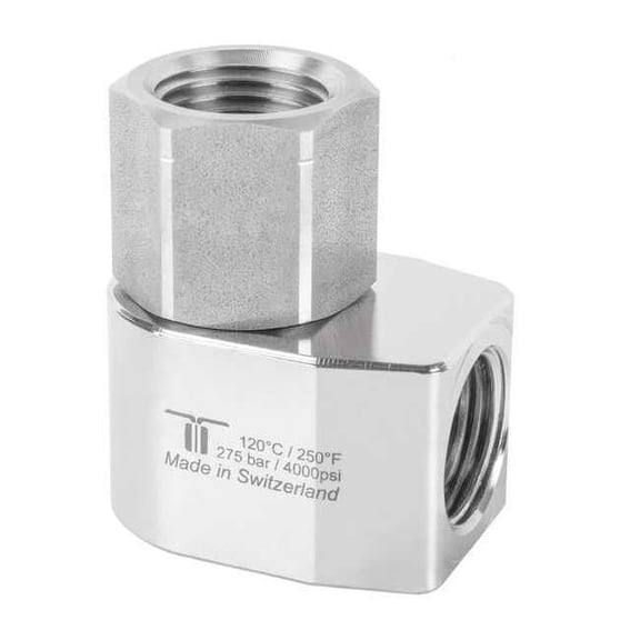 Mosmatic Rotary Union,1.77"L,Brass,RH 43.458