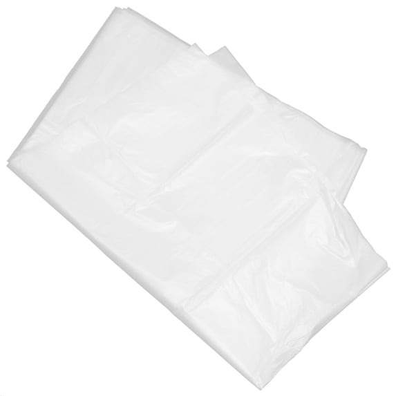 Clispeed 5pcs Large Clear Plastic Storage Bags Giant Plastic Storage Bag for Luggage Suitcase Quilts