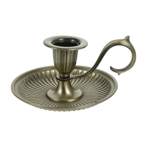 Mosng Candlestick in Hand Delicate Candle Base Tabletop Candle Stand Gold Decor Chamberstick Candle Holders