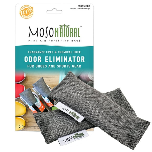 Moso Natural Mini Air Purifying Bags. A Scent Free Odor Eliminator for