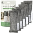 thumbnail image 1 of Moso Natural Shoe Deodorizer Insert (3 Pack) Charcoal Odor Absorber for Shoes, Gym Bag & Boot Deodorizer, Long-Lasting Shoe Odor Elimination, Unscented Air Purifying Bags (Two Per Pack. 6 Total), 1 of 8