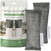 Moso Natural Shoe Deodorizer Insert. Bamboo Charcoal Sport & Gym Bag Odor Absorber & Boot Deodorizer