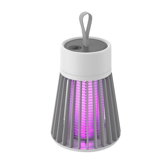 Mosqishock Mosquito Lamp,Mosquishock Mosquito Shock,Mosqishock 2 in 1 Portable Cordless Outdoor Waterproof,Mute USB Rechargeable Lighting,for Home,Camping,Picnic(1Pcs-Purple)