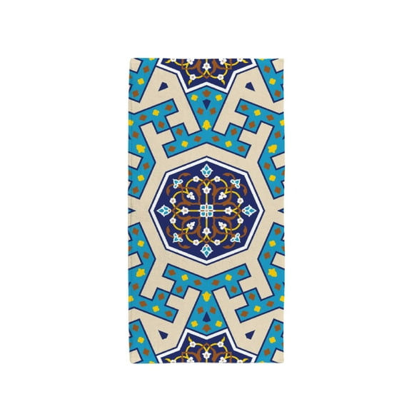 Mosque decoration element Bath Towel Absorbent Soft Decoration Hand Tower Multiuses for Bathroom Hotel Gym Spa Beach 30 x 15 inch