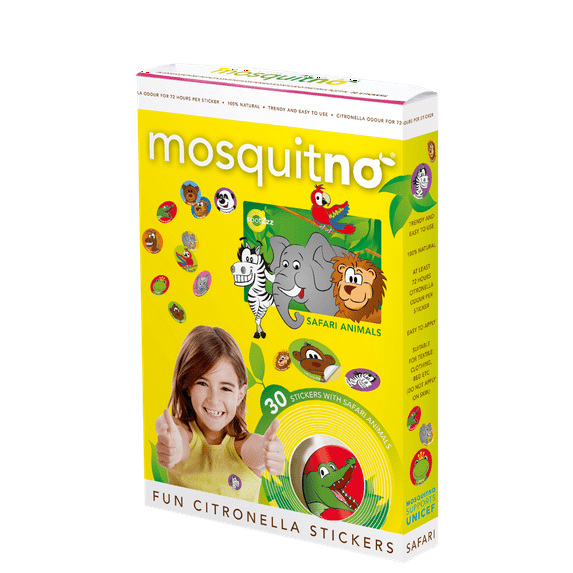 MosquitNo SpotZzz Stickers 5pk Safari