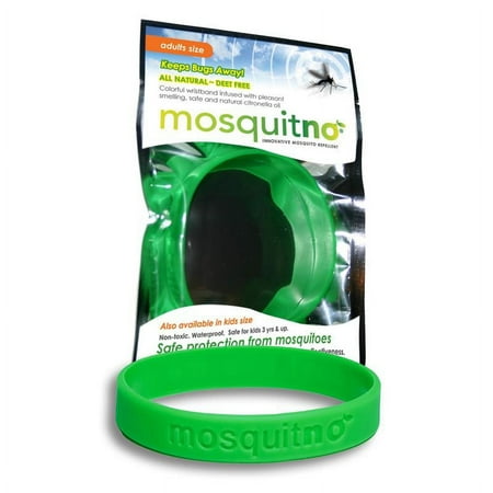 Mosquitno Deet Free Insect Repellant Bracelet, Assorted Colors