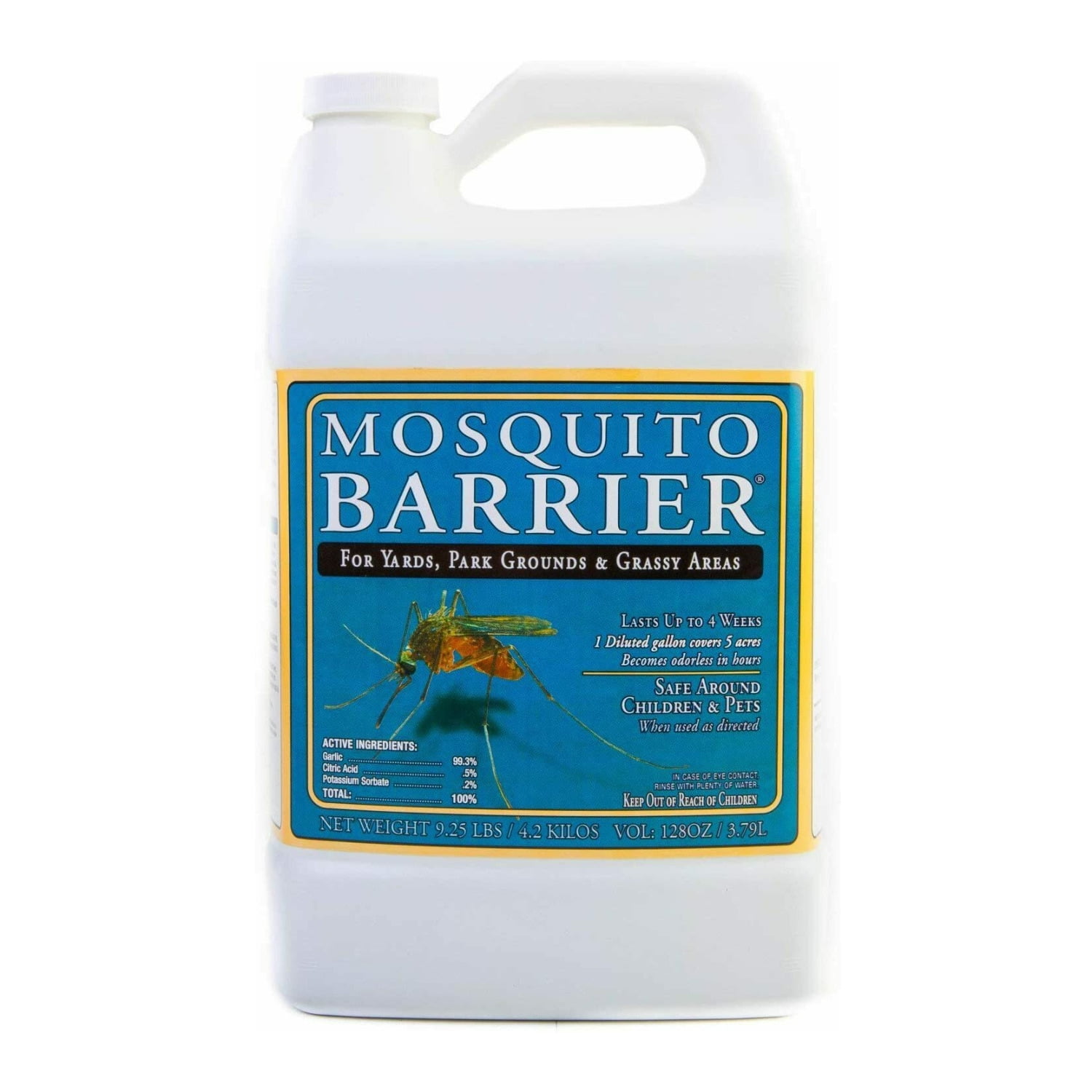 Mosquito Barrier Liquid Mosquito Repellent, 1 Gallon