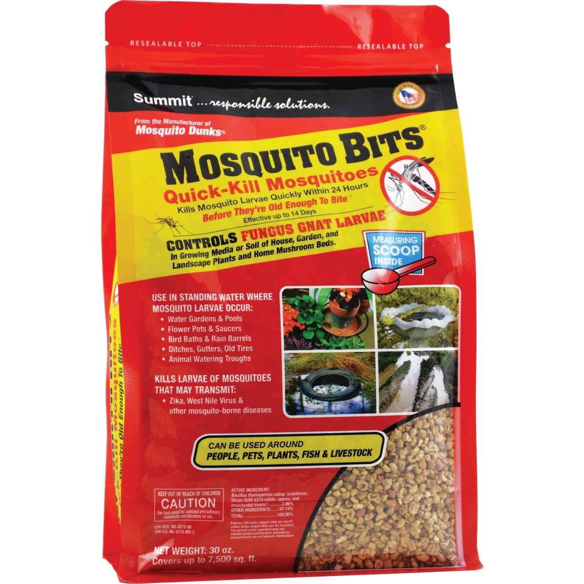 Mosquito Bits FamilyValue 30 Ounce 3Packs — Residential Use, Standard Application