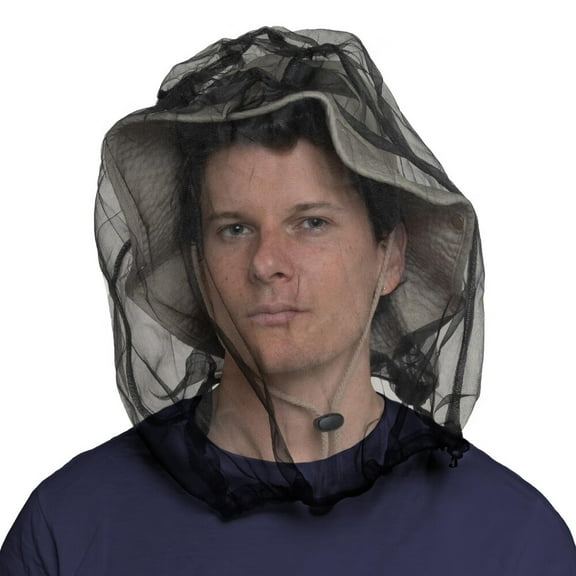 Mosquito Bug Head Net - Face Netting Protection Against Mosquitoes,Gnats,Midges While Fishing or Camping - Midge Nets Mesh Protection for Men & Women