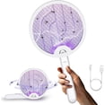 thumbnail image 1 of Mosquito Bug Zapper Indoor Outdoor Repellent Device, 2-in-1 Easy Use Electric Fly Swatter Insect Trap- 110V to 220V Fruit Fly Bug Zapper Racket 180° Rotate for Room Patio Camp-1PCS, 1 of 16