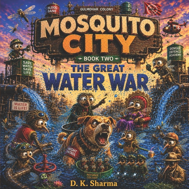 Mosquito City Universe Mosquito City: The Great Water War, Book 2, (Paperback)