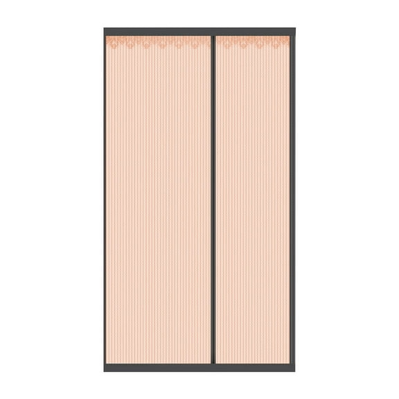 Mosquito Door Curtain Magnetic Screen, Anti-Mosquito Mesh Curtain, Home Partition Curtain for Bedroom, Living Room Insect Barrier, Versatile Indoor Outdoor Use