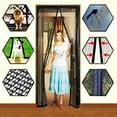 thumbnail image 1 of Mosquito Door Net Mesh Screen Bug Fly Pet Patio Hands Free Magnetic Magic Closer, 1 of 2