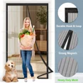 thumbnail image 1 of Mosquito Door Net Mesh Screen Bug Pet Patio Hands Free Magnetic Magic Closer Usa, 1 of 6