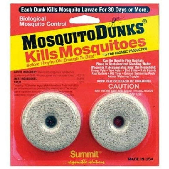 Mosquito Dunks, 2 per Card