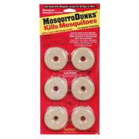 Mosquito Dunks Biological Mosquito Control, Kills Mosquitoe Larvae 6 Pack