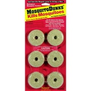 Mosquito Dunks Biological Mosquito Control, Kills Mosquitoe Larvae 6 Pack