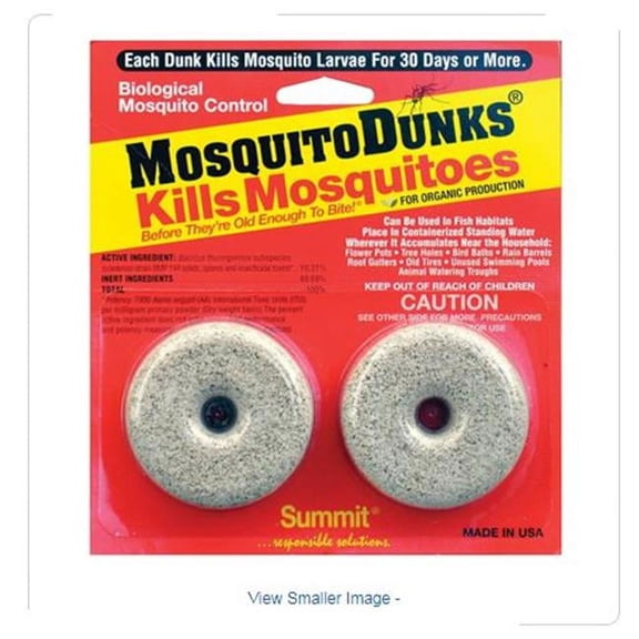 Mosquito Dunks Summit Chemical Mosquito Dunks 6s