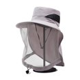 thumbnail image 1 of Mosquito Head Net Hat Wide Brim Insect Protection Hat Breathable Sun Hat for Fishing Gardening Hiking Camping, 1 of 7