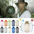 thumbnail image 1 of Mosquito Head Net Sun Hat Bug Bee Protection Mesh Fishing Outdoor Men Women Cap, 1 of 5