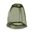 thumbnail image 1 of Mosquito Head Net for Insect Ultra Large Fine Mesh Veil Fly Protections Gear for Outdoor Camping Hiking Fishing Gardening Army Green, 1 of 3