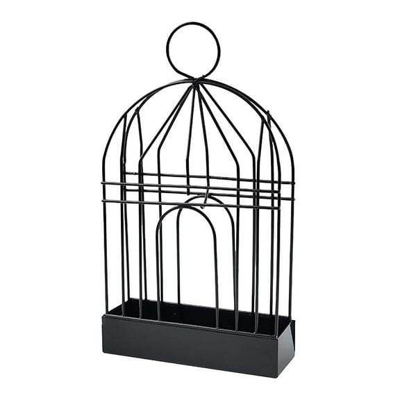 Mosquito Incense Holder, Xinsrenus Durable Metal Mosquito Coil Rack, Baking Varnish Iron Hanging Repellent Incense Rack Ash Storage, Black