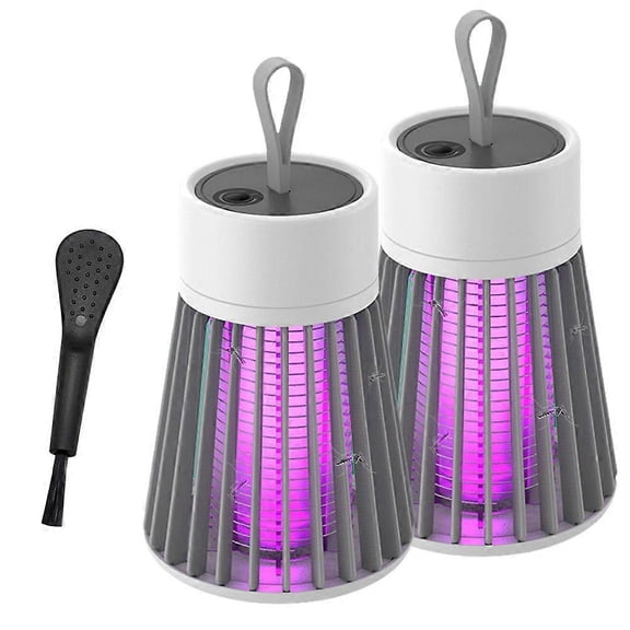 Mosquito Killer Lamp Electric Rechargeable Zapper Bug Fly Insect Trap UV Light